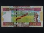 GUINEA, 10000 Francs 2012 SPECIMEN, BNB. B336as