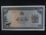 RHODESIE, 10 Dollars 3th december 1975, BNB. B110i, Pi. 33