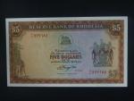 RHODESIE, 5 Dollars 1976, série M14, BNB. B109b, Pi. 32