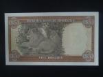 RHODESIE, 5 Dollars 1978, série M18, BNB. B109c, Pi. 32
