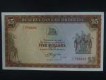 RHODESIE, 5 Dollars 1979, série M21, BNB. B109d, Pi. 32