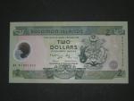 ŠALAMOUNOVY OSTROVY, 2 Dollars 2001, BNB. B213a, Pi. 23
