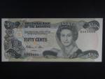 BAHAMY, 1/2 Dollars 1974 (intro. 1984), BNB. B307a, Pi. 42