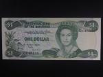 BAHAMY, 1 Dollars 1974 (intro. 1984), varianta podpisu 2, BNB. B308b, Pi. 43