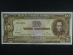 BOLÍVIE, 20 Bolivianos 1954, BNB. B329g, Pi. 140