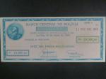 BOLÍVIE, 10000 pesos Bolivianos 1984, BNB. B368a, Pi. 186