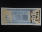 BOLÍVIE, 1 boliviano/1 mil pesos Bolivianos 1987, BNB. B385a, Pi. 199