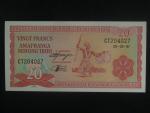 BURUNDI, 20 Francs 1997, BNB. B215j