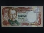KOLUMBIE, 500 Pesos 1990, BNB. B968i, Pi. 431