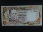 KOLUMBIE, 2000 Pesos 1992, BNB. B972f, Pi. 438A