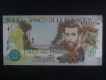 KOLUMBIE, 5000 Pesos 2010, BNB. B989i, Pi. 452h