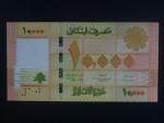 LIBANON, 10.000 Livres 2014, BNB. B534b, Pi. 92b