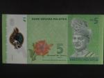MALAJSIE, 5 Ringgit 2017, BNB. B149b, Pi.52b