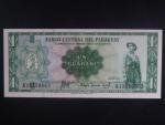 PARAGUAY, 1 Guarani 1952 varianta podpisu 2, BNB. B808b, Pi. 192a
