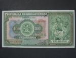 100 Kč 14.1.1920 série Ai, 1x slabý přehyb, velmi dobrá kvalita