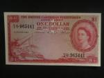 Britské Karibské Teritoria 1 Dollar 1964, BNB. B107l, Pi. 7