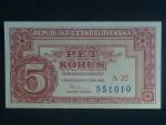 5 Kčs 1949 série A 22