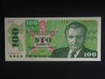 100 Kčs 1989 série A 34