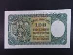 100 Ks 1940 I.vydání, série H 8, 1x perf. SPECIMEN nahoře