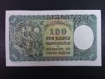 100 Ks 1940 I.vydání, kolkovaná série E 11, perf. SPECIMEN nahoře