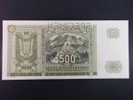 500 Ks 1941 kolkovaná série 2Ip, perf. SPECIMEN nahoře