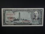 KUBA, 1 Peso 1956, BNB. B811a, Pi. 87