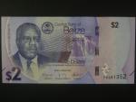 BELIZE, 2 Dollars 2025, BNB. B331a