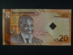 NAMÍBIE, 20 Dollars 2025, BNB. B221a