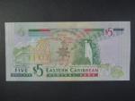 VÝCHODOKARIBSKÉ STÁTY, 5 Dollars 2008, BNB. B231a, Pi. 47