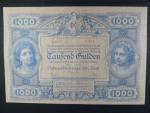 1000 Gulden 1880, oboustranná
