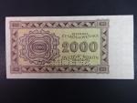 2000 K 1945 série 23 Jň, perf. SPECIMEN dole, poloha vodoznaku B