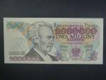 2.000.000 Zlotych 14.8.1992 série B 