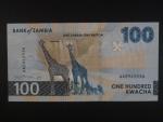 ZAMBIE, 100 Kwacha 2024, BNB. B174a