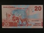 ZAMBIE, 20 Kwacha 2024, BNB. B172a