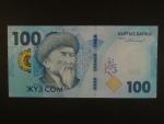 KYRGYSTÁN, 100 Som 2023, BNB. B237a