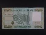 LIBANON, 100.000 Livres 2023, BNB. B549a