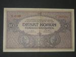 10 Kč 15.4.1919, serie O