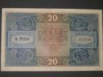 20 Kč 15.4.1919, serie P