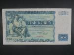1000 Kč 1934 série L, 1x perf. SPECIMEN