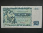 1000 Kč 1934 série R, 1x perf. SPECIMEN