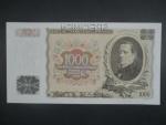 1000 Kč 1934 série R, 1x perf. SPECIMEN