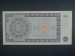 1000 Kčs 1945 série C 05, perf. 