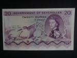 SEYCHELY, 20 Rupees 1968 (sériové č. 000027), BNB. B123a, Pi. 16