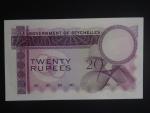 SEYCHELY, 20 Rupees 1968 (sériové č. 000027), BNB. B123a, Pi. 16