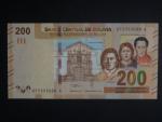 BOLÍVIE, 200 Bolivianos 1986, BNB. B421a