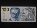 100 Kč 2026 série PN 10 s 2x svisle perf. SPECIMEN pamětní k 100.výročí ČNB, motiv s Vilémem Pospíšileml