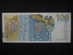100 Kč 2026 série PN 10 s 2x svisle perf. SPECIMEN pamětní k 100.výročí ČNB, motiv s Vilémem Pospíšileml