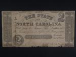 USA, 2 Dollars 1861 - Severní Karolína, v oběhu během občanské války