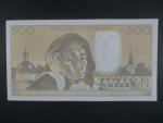 500 Francs 5.7. 1990, BNB. B1013h,  Pi. 156h