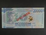 GUINEA, 20000 Francs 2018 SPECIMEN, BNB. B344as